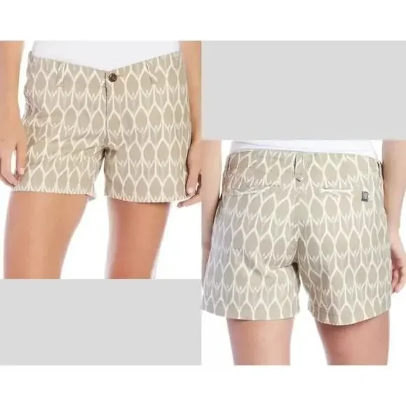 NWT THE NORTH FACE Women's Maywood Linen Blend Short Sz 14 Dune / Vintage - Picture 3 of 8